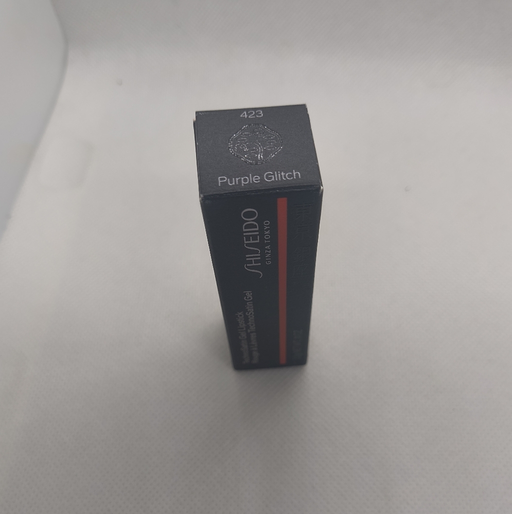 Shiseido Techno Satin Gel Lipstick In 423 Purple Glitch